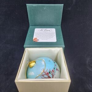 Pier One Li Bien Village Ornament 2019 Christmas Holiday Trees and Houses Snow